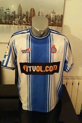 maillots espanyol barcelone domicile 2001-2002 rétro