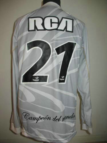 maillots estudiantes de la plata gardien 2009-2010 rétro