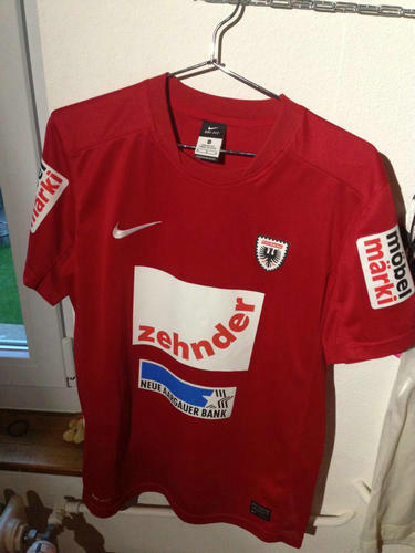 maillots fc aarau particulier 2011-2012 rétro