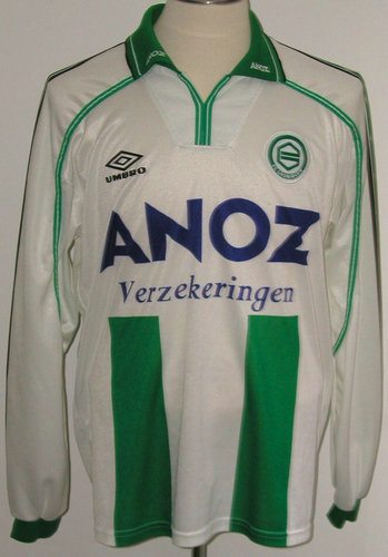 maillots fc groningen domicile 1999-2000 rétro