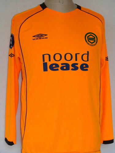 maillots fc groningen gardien 2007-2008 rétro