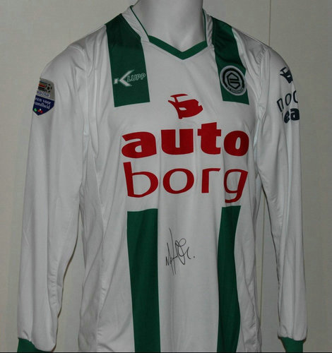 maillots fc groningen particulier 2009-2010 rétro