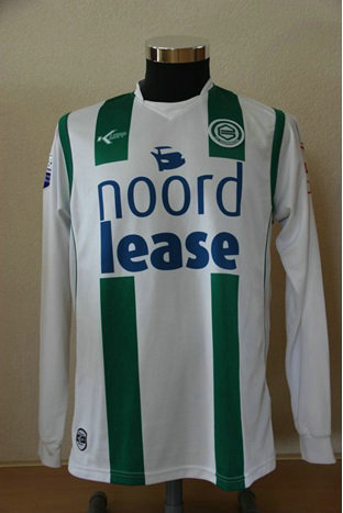 maillots fc groningen particulier 2010-2011 rétro