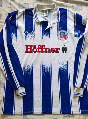 maillots fc hansa rostock domicile 1995-1996 rétro