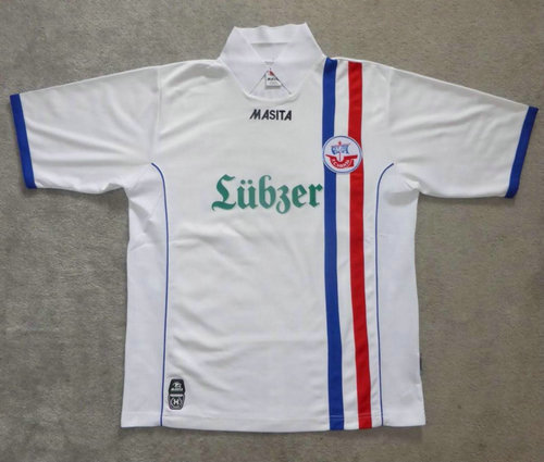 maillots fc hansa rostock domicile 2008-2009 rétro