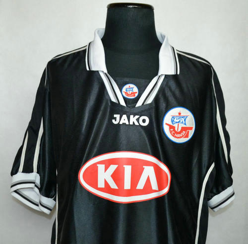 maillots fc hansa rostock réplique 1999-2001 rétro