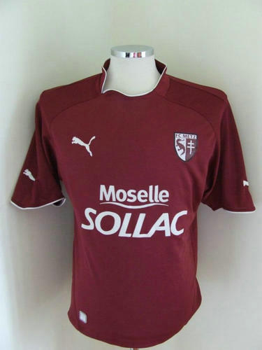 maillots fc metz domicile 2004-2005 pas cher