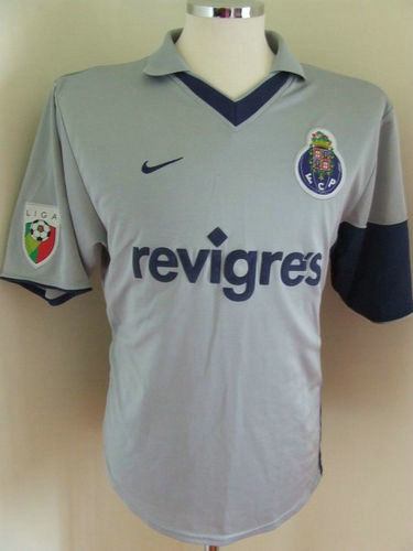 maillots fc porto exterieur 2001-2002 rétro