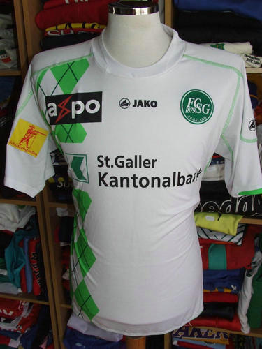 maillots fc saint-gall exterieur 2010-2011 rétro