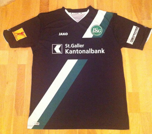 maillots fc saint-gall exterieur 2013-2014 rétro