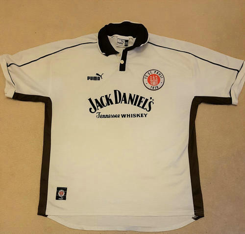 maillots fc sankt pauli domicile 1999-2000 rétro