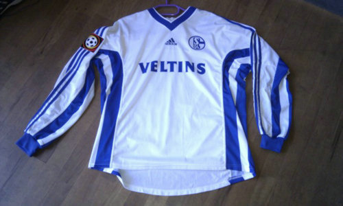 maillots fc schalke 04 particulier 1998-1999 rétro