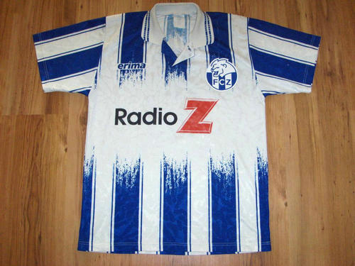 maillots fc zurich domicile 1995-1997 rétro