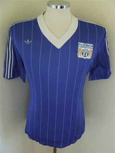 maillots fc zurich exterieur 1980-1982 rétro