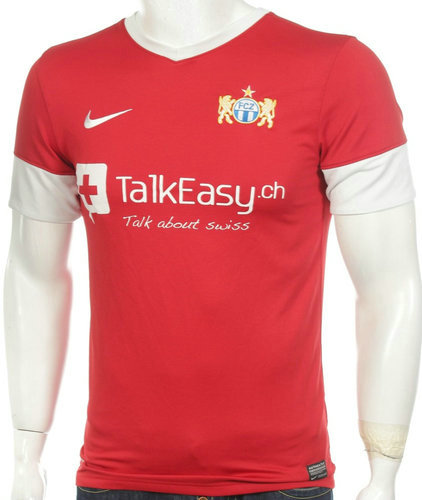 maillots fc zurich exterieur 2012-2013 rétro