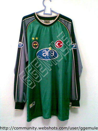 maillots fenerbahçe sk gardien 2001-2002 pas cher