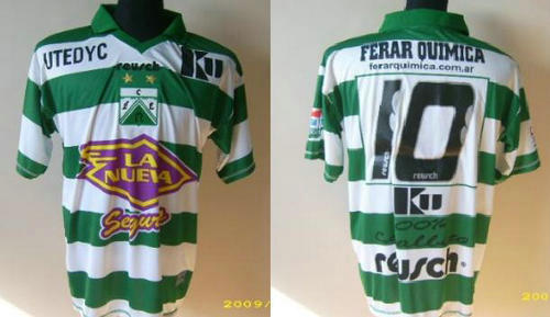 maillots ferro carril oeste domicile 2009 rétro