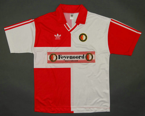 maillots feyenoord domicile 1992-1994 rétro