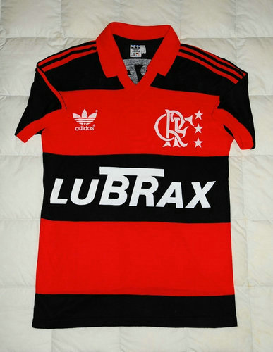 maillots flamengo domicile 1987-1990 rétro