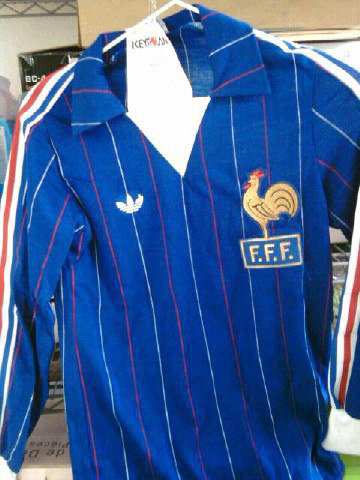 maillots france domicile 1980 pas cher