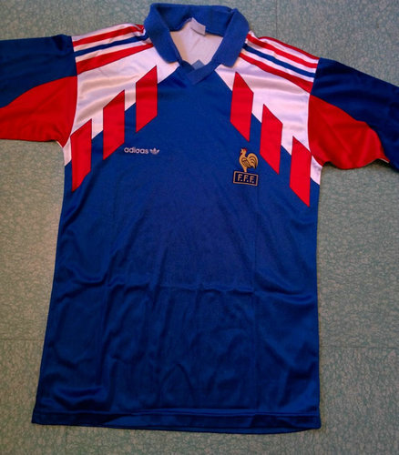 maillots france domicile 1990-1992 pas cher