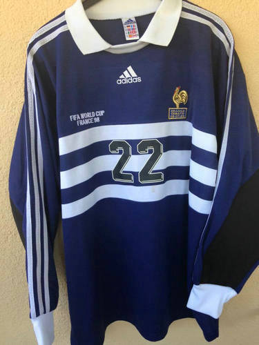 maillots france gardien 1998 pas cher