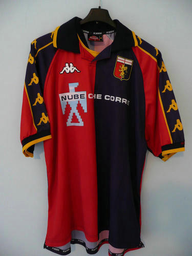 maillots genoa cfc domicile 2000-2001 rétro