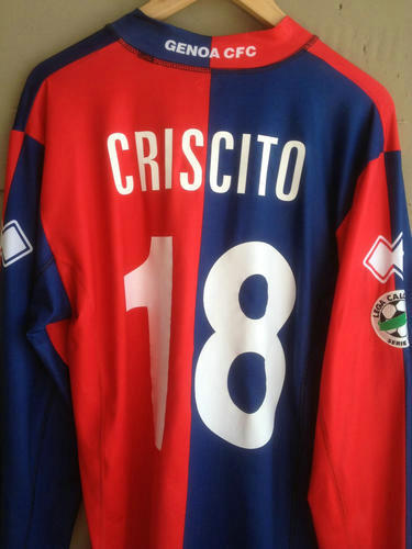 maillots genoa cfc domicile 2007-2008 rétro