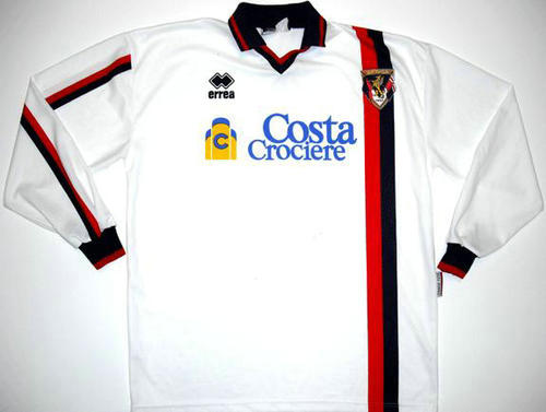 maillots genoa cfc exterieur 1997-1998 rétro