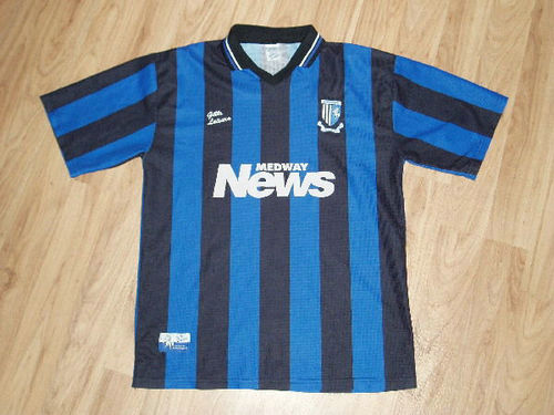 maillots gillingham domicile 1999-2000 rétro