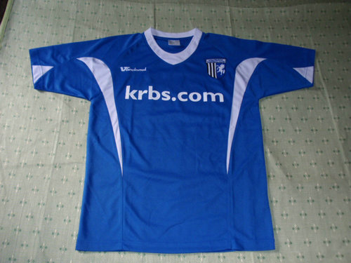 maillots gillingham domicile 2007-2009 rétro