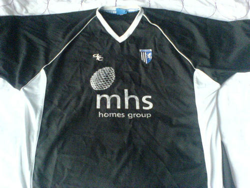 maillots gillingham exterieur 2004-2006 rétro