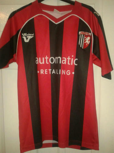 maillots gillingham exterieur 2010-2011 rétro