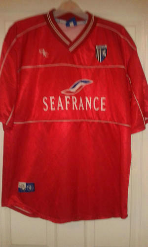 maillots gillingham third 2001-2002 rétro