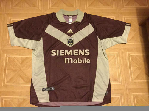 maillots girondins de bordeaux réplique 2001-2003 rétro