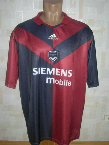 maillots girondins de bordeaux réplique 2003-2004 rétro