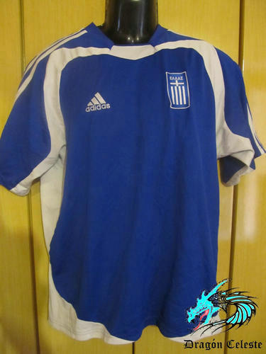 maillots grèce domicile 2004-2006 rétro