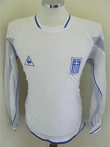 maillots grèce exterieur 2002 rétro