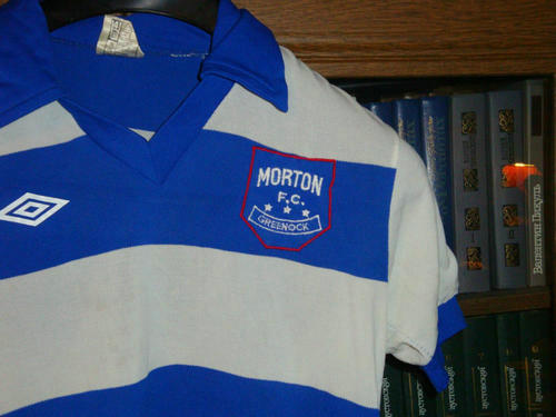 maillots greenock morton domicile 1973-1976 rétro