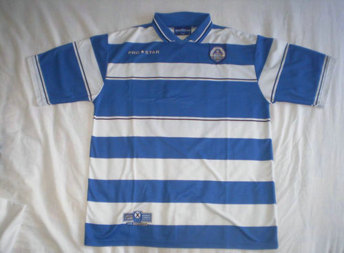 maillots greenock morton domicile 2000-2001 rétro