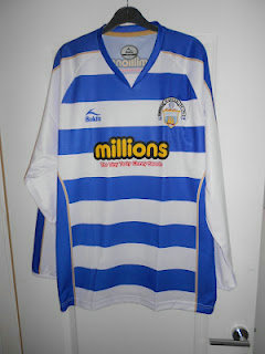 maillots greenock morton domicile 2009-2010 rétro