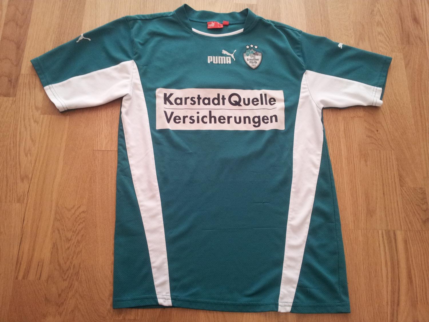 maillots greuther fürth domicile 2001-2002 rétro