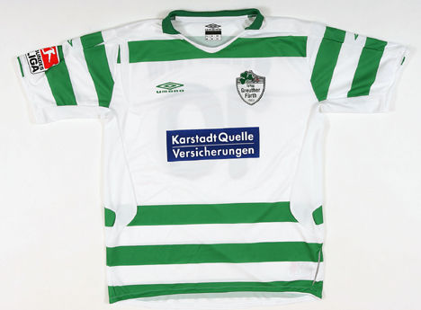 maillots greuther fürth domicile 2006-2007 rétro