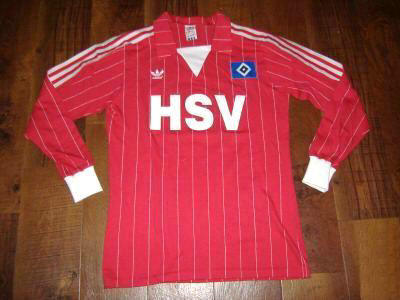 maillots hambourg sv exterieur 1982-1983 rétro