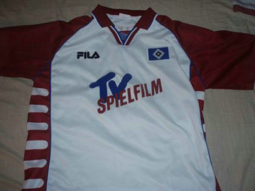 maillots hambourg sv particulier 1999-2000 rétro