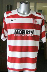 maillots hamilton academical domicile 2007-2008 rétro