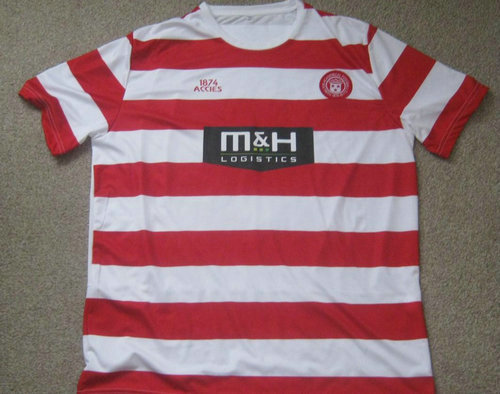 maillots hamilton academical domicile 2014-2015 rétro