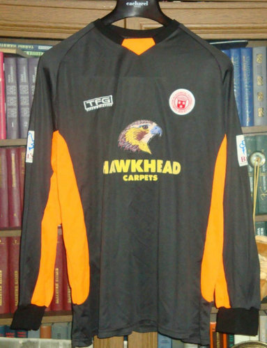 maillots hamilton academical exterieur 2003-2004 pas cher