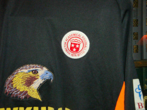 maillots hamilton academical exterieur 2003-2004 pas cher