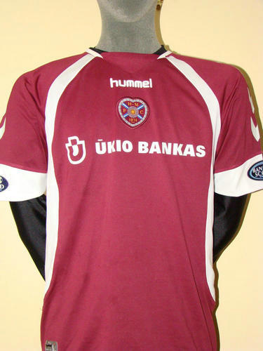 maillots hearts domicile 2006-2007 rétro